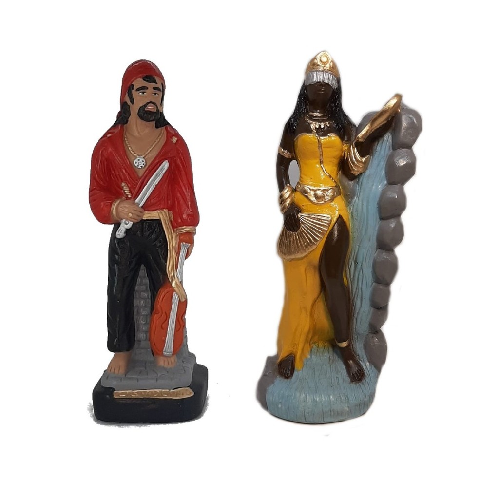 Imagem Cigano Violino E Orixá Oxum Umbanda Estátua povo do oriente