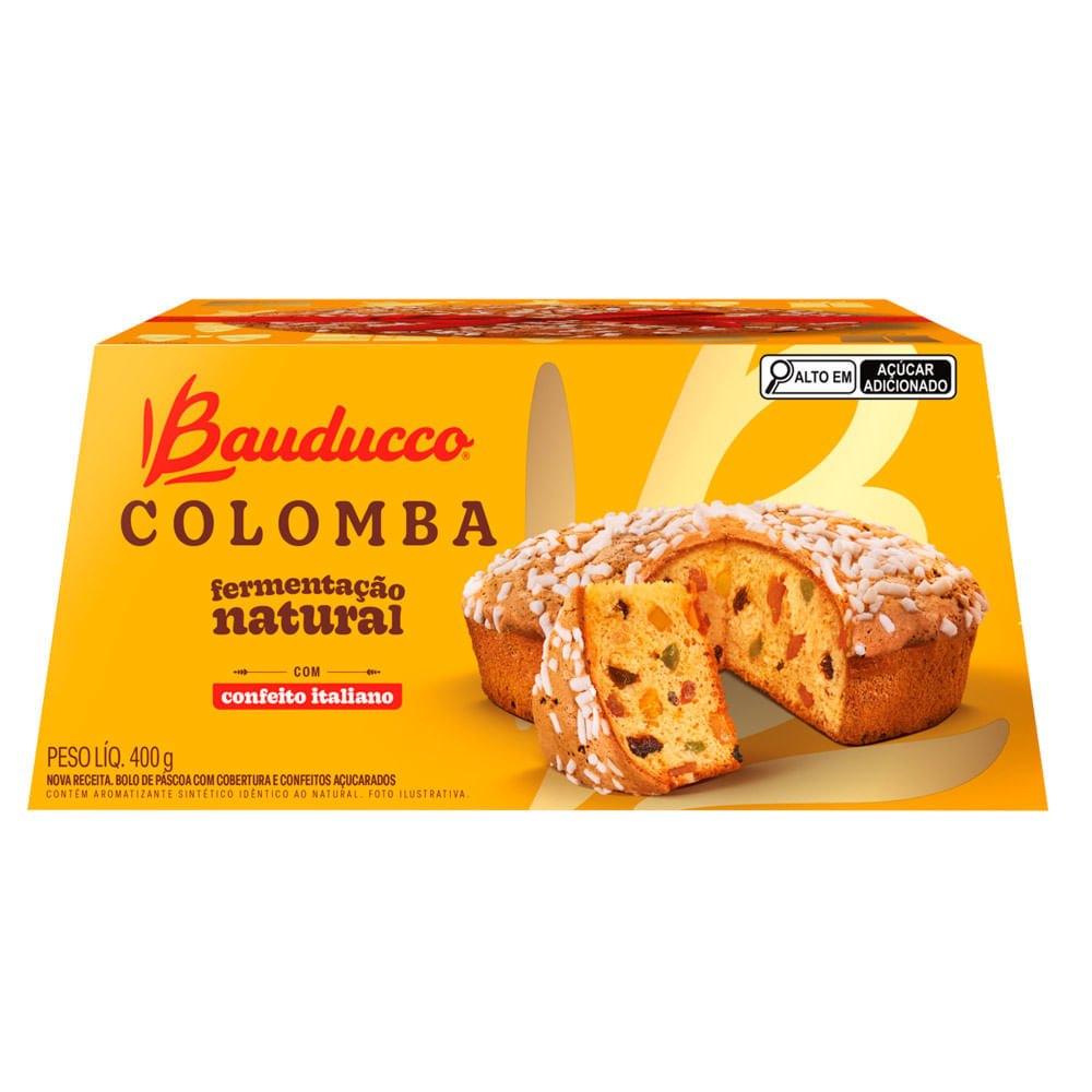 Colomba Bauducco com Confeito Italiano 400g em Oferta na Shopee