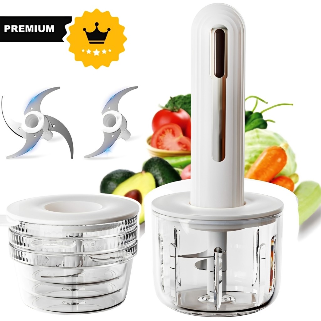 Mini Processador Elétrico Recarregável 30W Copos 200ml 400ml Triturador Portátil