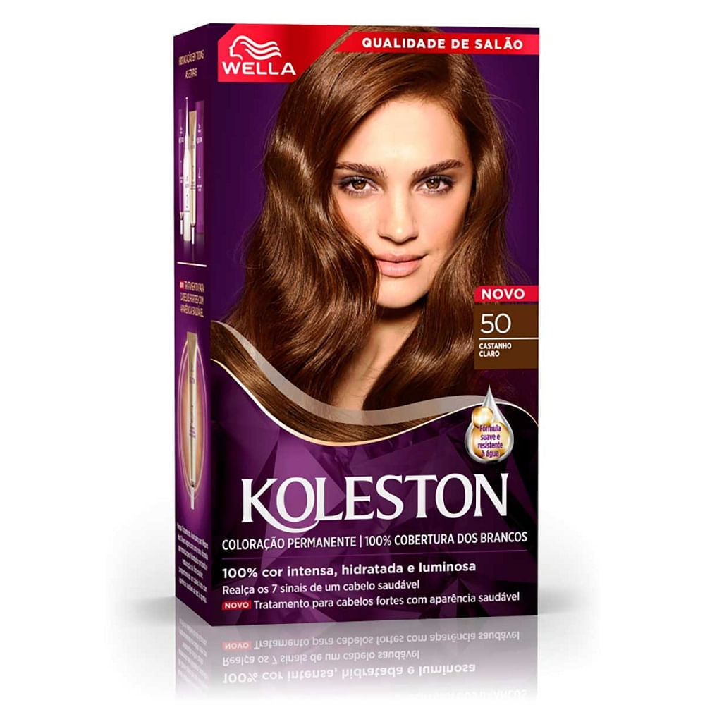Tintura KOLESTON 50 Castanho Claro 55g