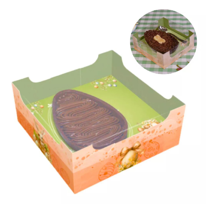 CX OVO DE COLHER ENCANTO 100/150G - COELHINHO ENCANTADO - PCT C/ 5 UNIDADES