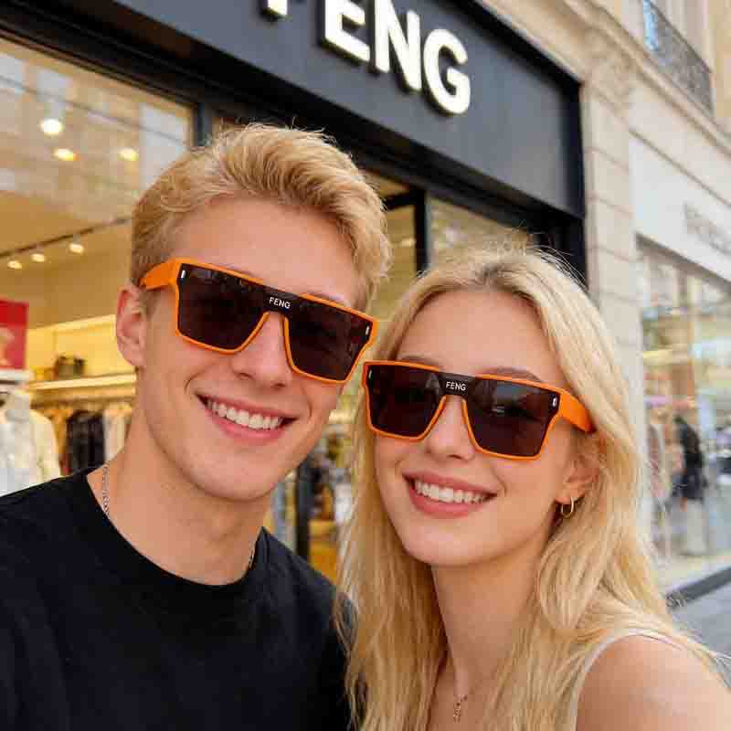 2026 Óculos de Sol Europeus Americanos Homens Moda Óculos de Sol Mulheres Óculos de Sol