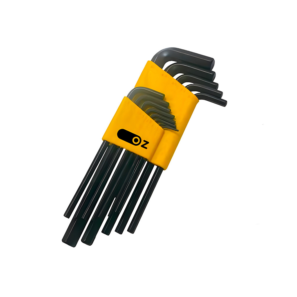 Jogo De Chave Allen Hexagonal 9 Peças 1,5 A 10mm Cromo Vanádio Oz em Oferta na Shopee