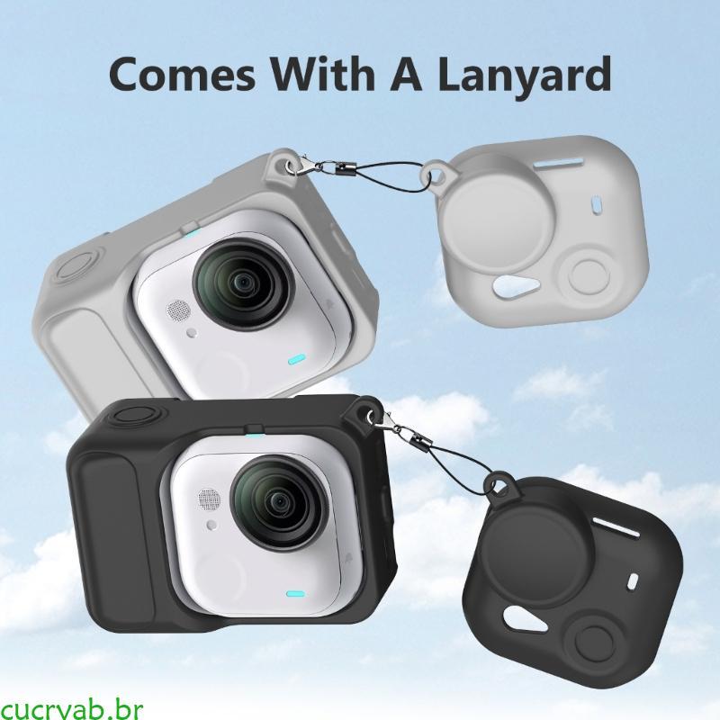 cucryab Capa Silicone E Flexível, Para Dispositivo Ação Minúsculo Contra, Proteção Fácil Li