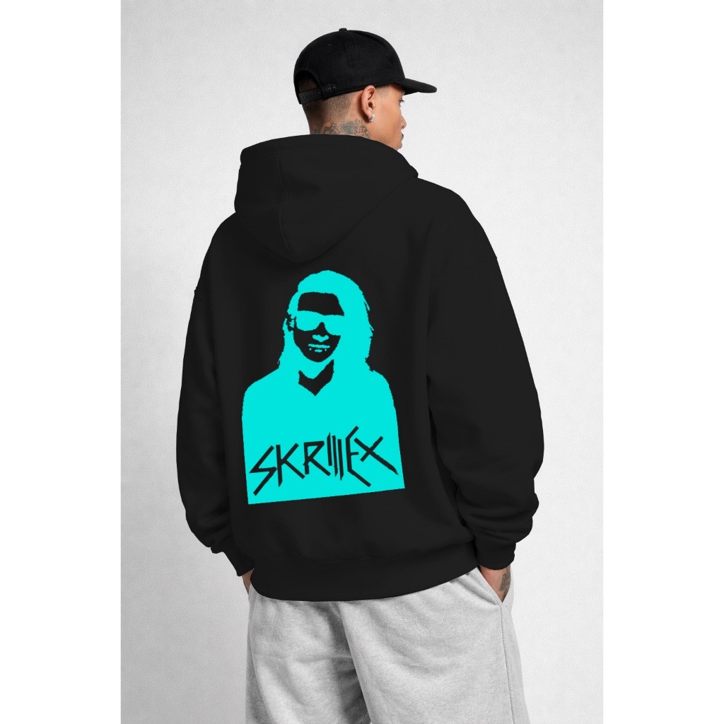 Moletom Music Estampa DJ Skrillex Unissex -Ref-4823