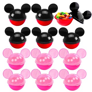 Kit 24 Mini Pote Orelha Mickey Minnie Doces Lembrança Festa em Oferta na Shopee