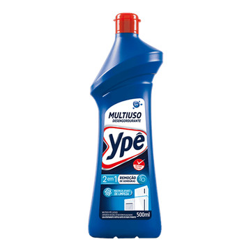 Ypê Limpador Multiuso 2 em 1 Desengordurante com Poder do Álcool Clássico 500ml