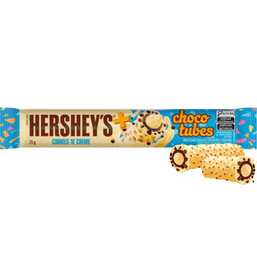 Hershey's Chocotubes Wafer Cookies'n'Creme em Oferta na Shopee