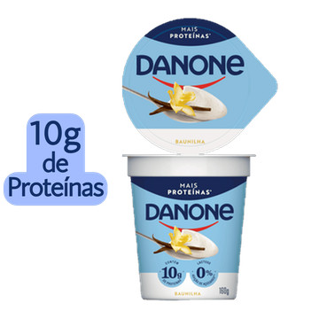 Danone +Proteínas Zero Lactose Iogurte Baunilha