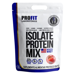 Whey Isolate Protein Mix Profit 1,8kg Refil 25g Proteína por Dose em Oferta na Shopee