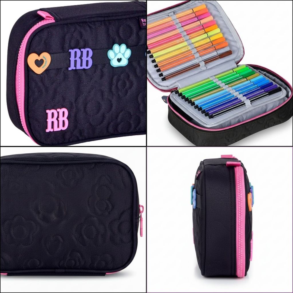 Estojo Rebecca Bonbon Box 100 Pens Porta Lápis Necessaire RB
