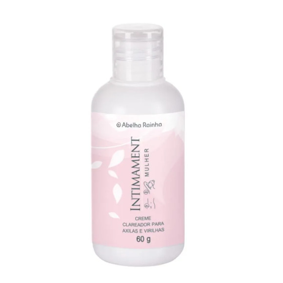 Creme Clareador Para Axilas e Virilhas Intimament 60g Abelha Rainha