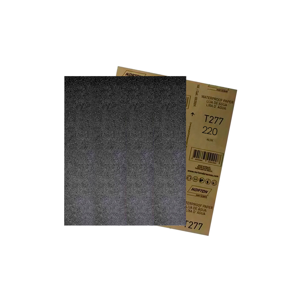 Lixa D’água Gramatura 220 T277 230x280 Folha Norton