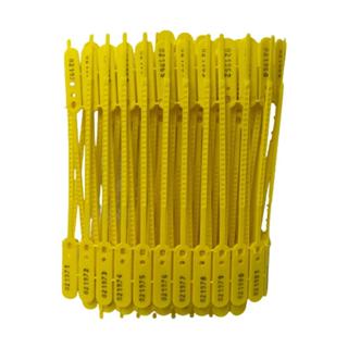 100 Lacre Malote Numerado 16CM Amarelo em Oferta na Shopee