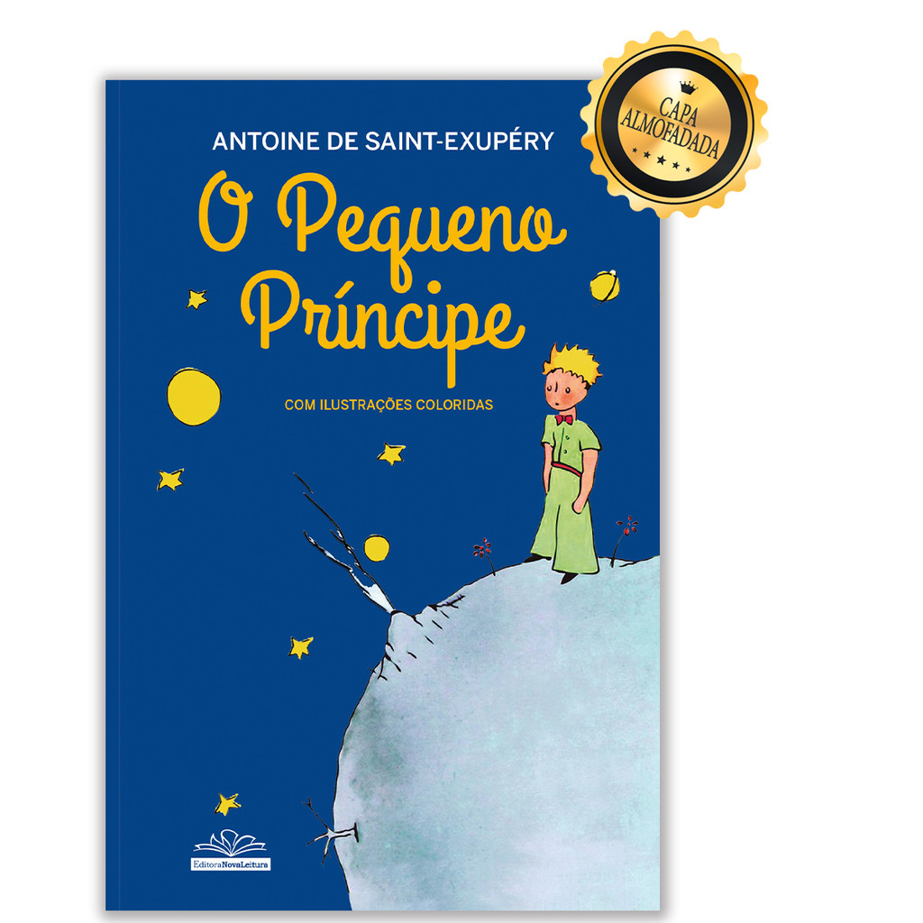 O Pequeno Príncipe - Edição de Luxo Almofadada Livro BV
