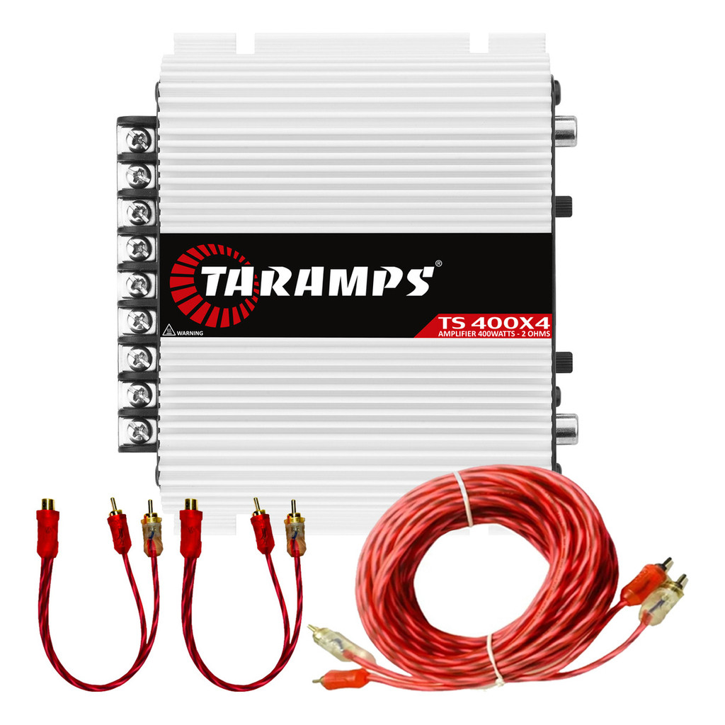 KIT MÓDULO TARAMPS TS400X4 SOM AUTOMOTIVO em Oferta na Shopee