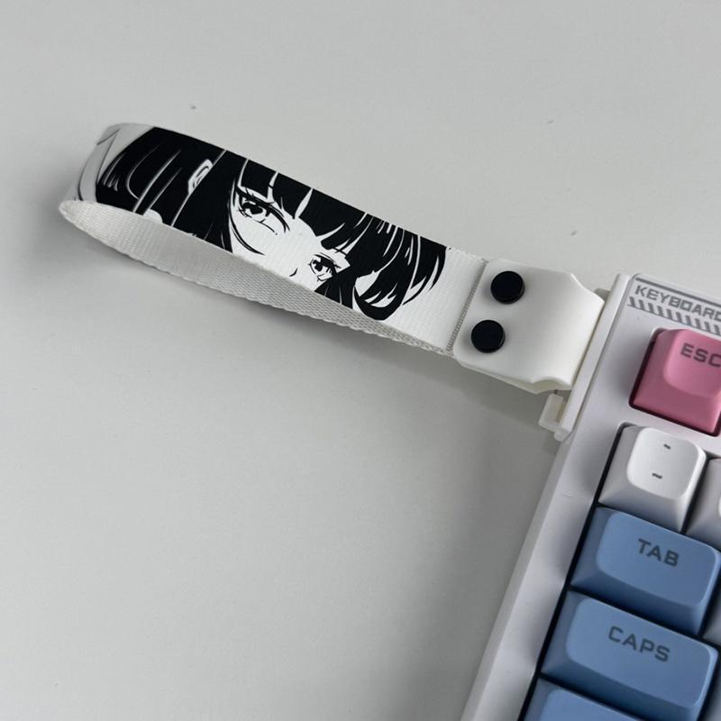 JTN Moda Teclado Fita Alça De Mecânico Universal Personalizado Anime Decoração Acessórios NW