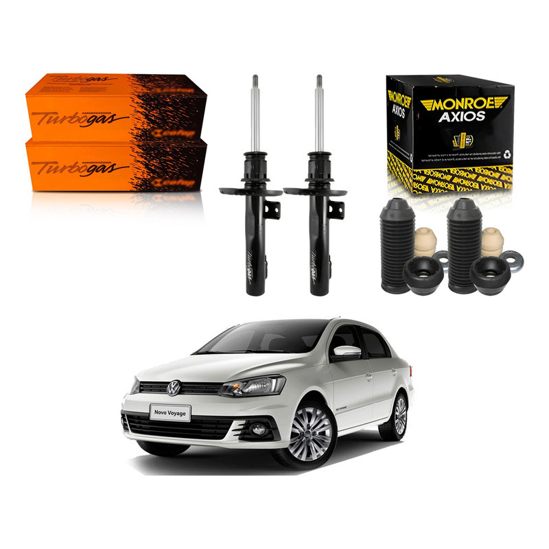 Kit Amortecedor Dianteiro Cofap Voyage G7 1.0 1.6 2017 A 2021