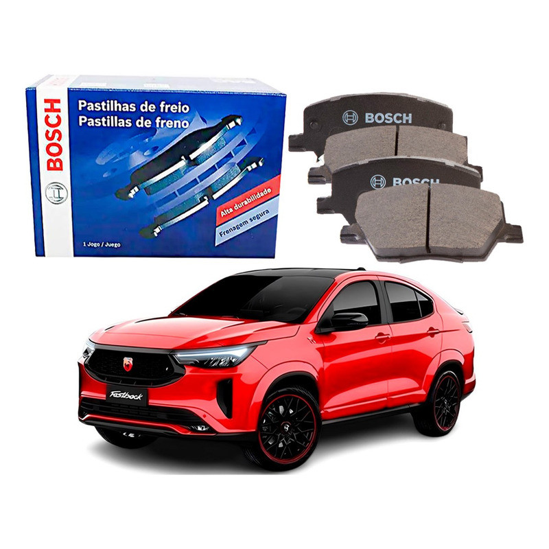 Pastilha Freio Dianteira Bosch Fastback 1.3 185c 2022 A 2025