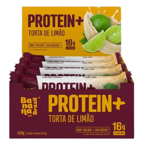 Barra Protein + Torta De Limão Com 9 Unidades De 50g em Oferta na Shopee