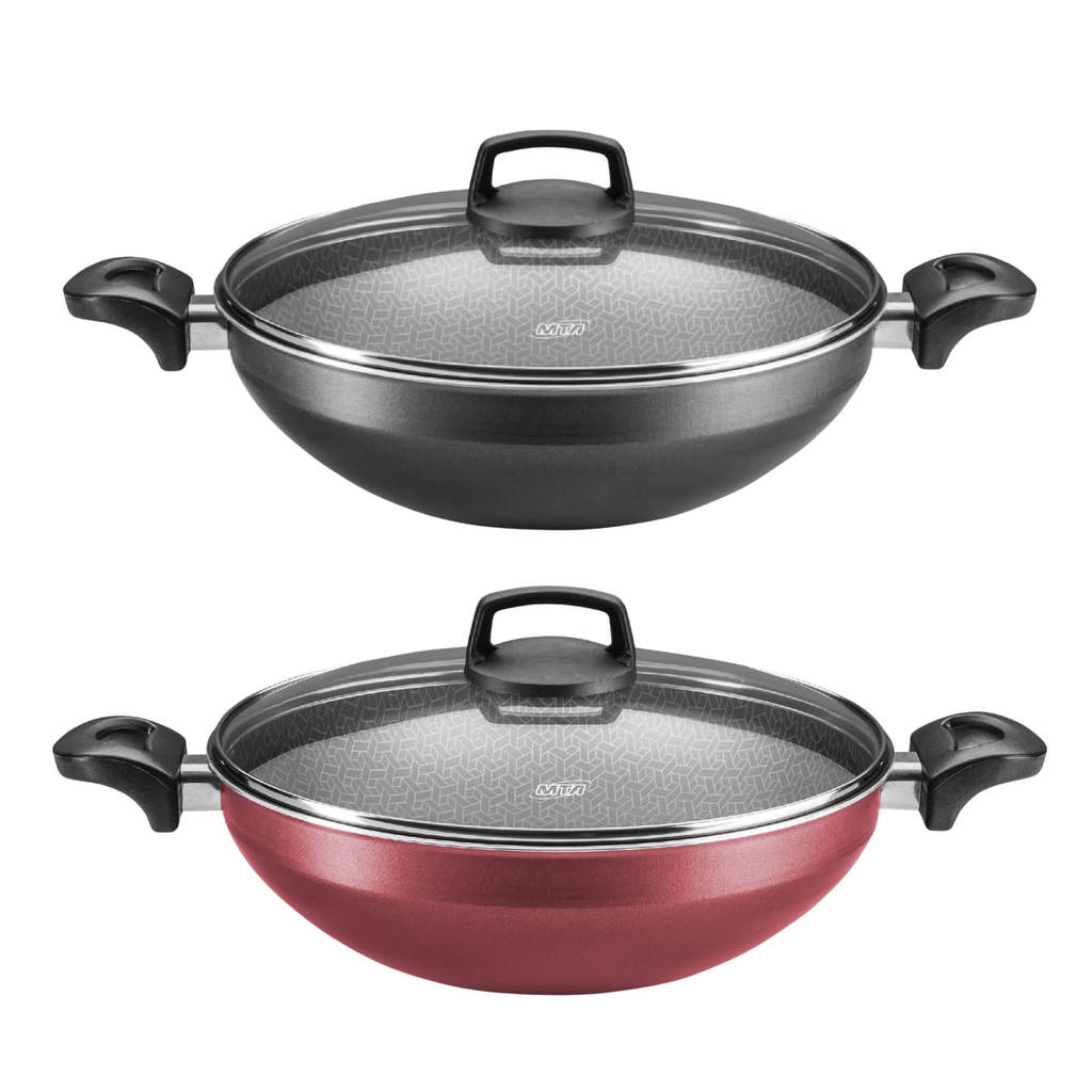 Panela Wok Supra 4,3L 28cm Antiaderente Superflon Ultra (Escolha)