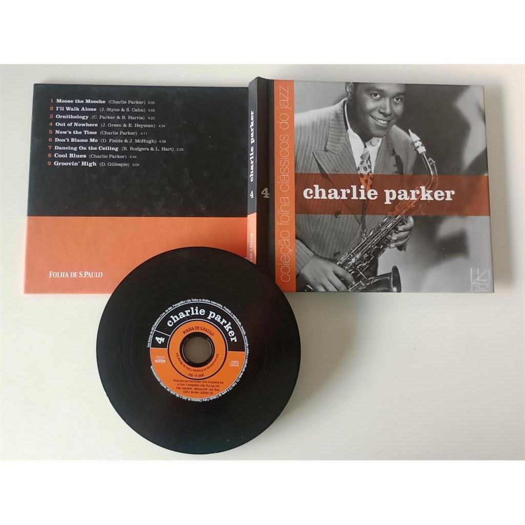 CD CHARLIE PARKER COLEÇÃO CLÁSSICOS DO JAZZ 4 - CHARLIE PARKER