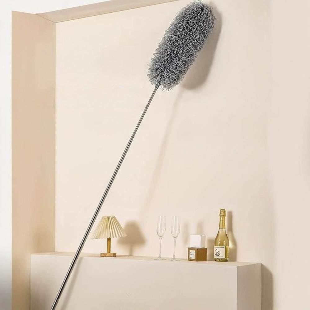 Espanador Com Cabo Extensor 280 Centímetros Espanado De Po Em Microfibra Com Cabo Retrátil