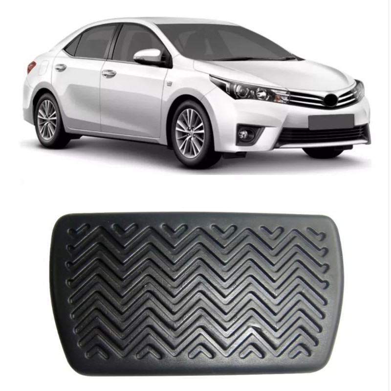 Capa Pedal Freio Corolla 2009 2010 2011 2012 2013 2014 2015 2016 2017 2018 em Oferta na Shopee