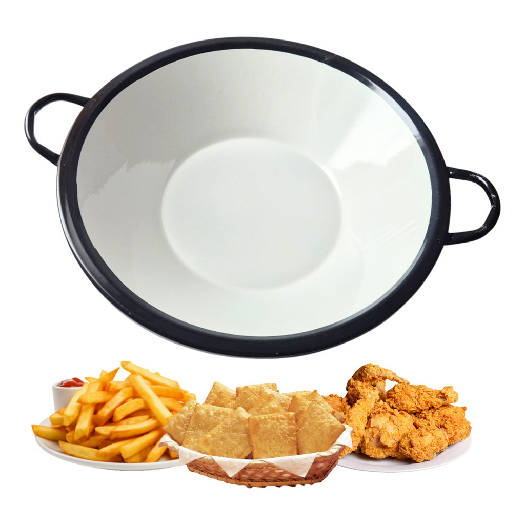 Tacho P/ Fritura Esmaltado N°20 - 14L Pastel Batata Salgado