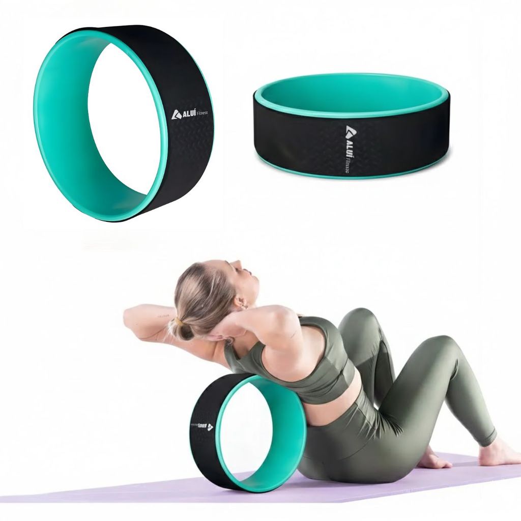 Roda Anel Magic Circle Eva Rolo Exercícios 32cm Yoga Pilates Aluí Fitness