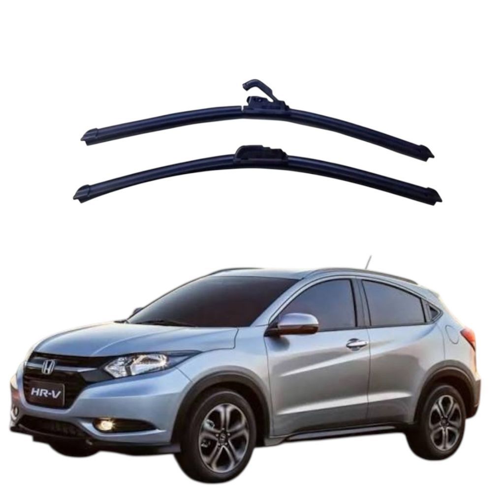 Par de Palhetas para Limpador De Parabrisa Dianteiro para Honda Hrv 2015, 2016, 2017 e 2018