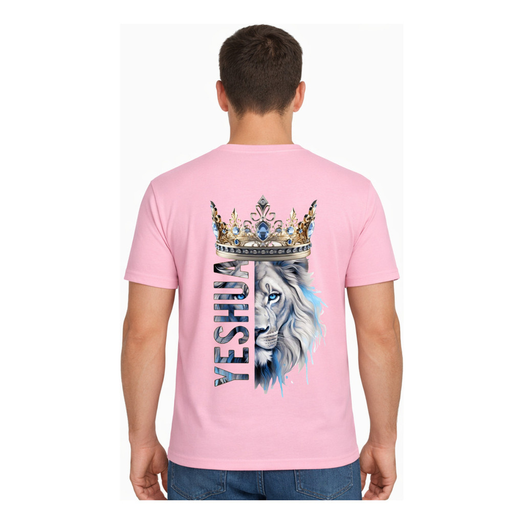 Camiseta Masculina Design Leão Yeshua Street