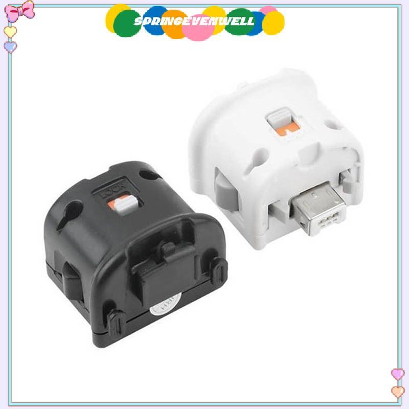 [springevenwell] Sensor Adaptador Motion Plus Para Console Nintendo Wii Controle Remoto Sem Fio Wiimote Controlador De J
