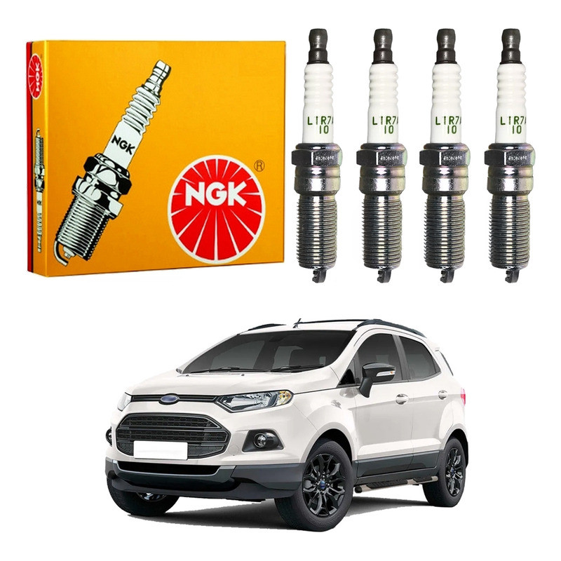 Jogo Velas Ngk Ford Ecosport 1.6 Sigma 2013 A 2016