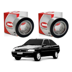 Par Rolamento Dianteira Escort 1.6 1.8 1997 A 2003