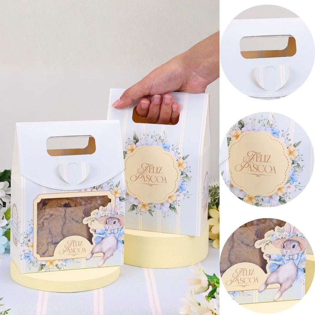 10 SACOLA COM VISOR P PÁSCOA 20X7X14 AMANHECER 5672 ( PASCOA JANGO 2026 ) em Oferta na Shopee