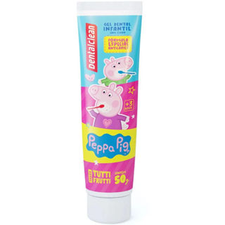 Gel Dental Infantil DentalClean Peppa Pig Tutti Frutti 50g em Oferta na Shopee