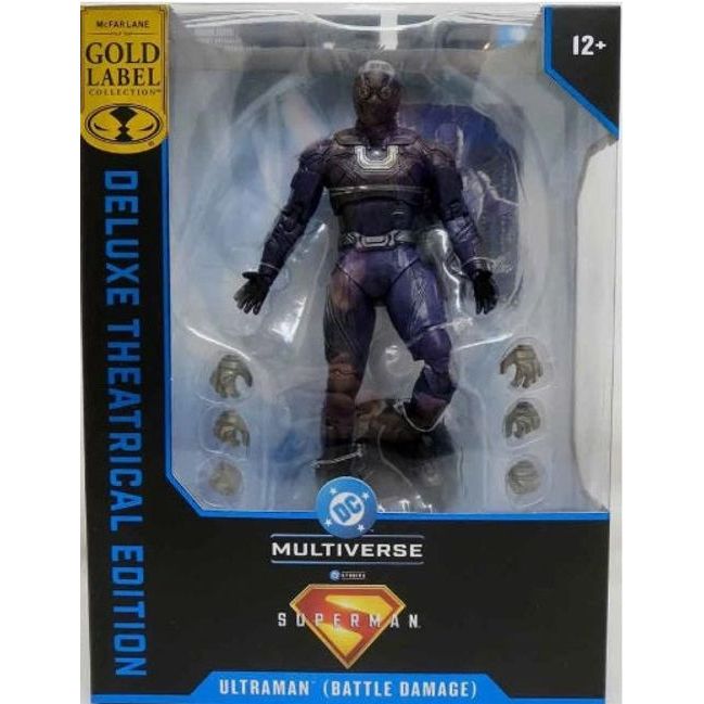 Figura Ultraman (battle Damage) Gold Label - Superman Movie - DC Movie - 7 Scale - McFarlane_UNICA