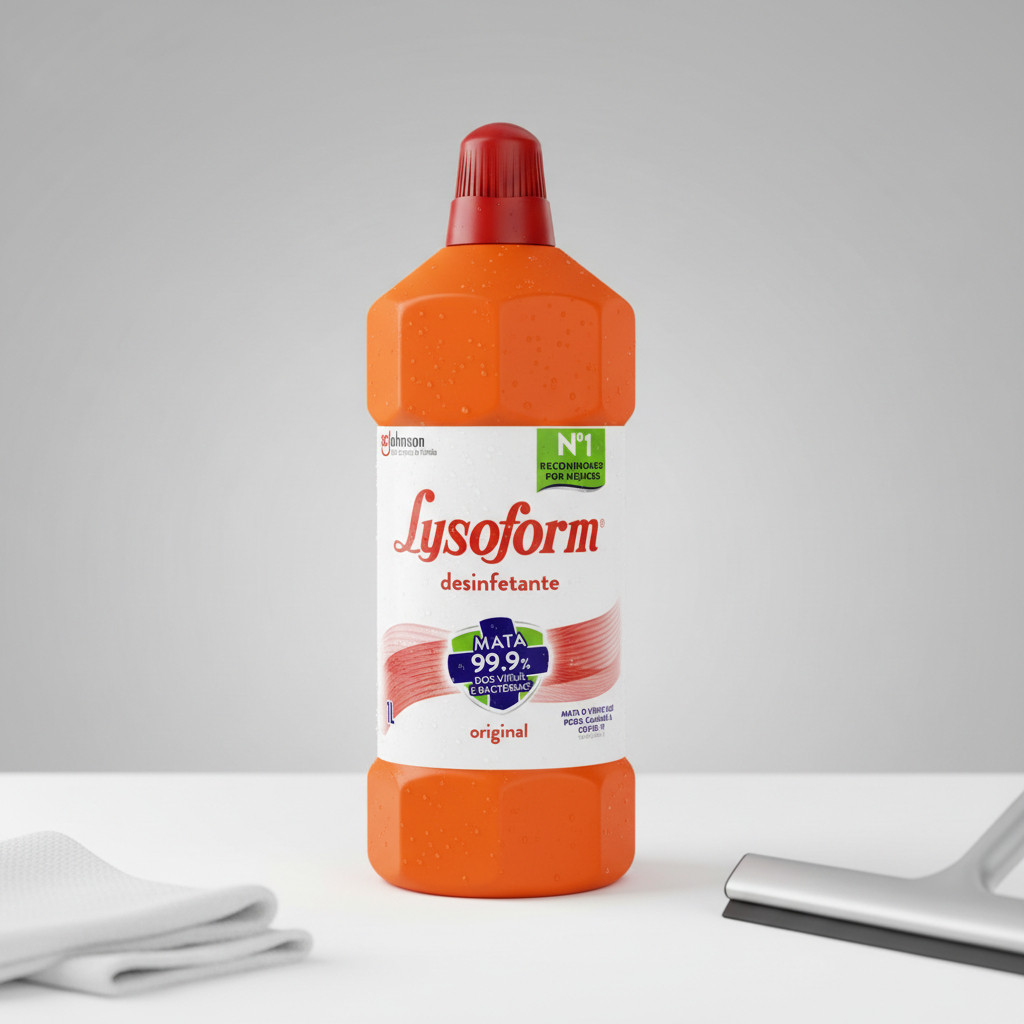 Desinfetante Lysoform Limpeza Pesada E Eficiente 1lts em Oferta na Shopee