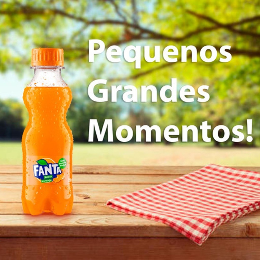 Kit 24 Refrigerante Fanta Laranja PET 200ml Tradicional