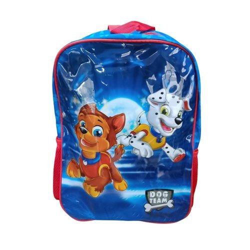 Mochila Infantil Tematica Cachorro Divertida Colorida Resistente Confortavel Uso Escolar