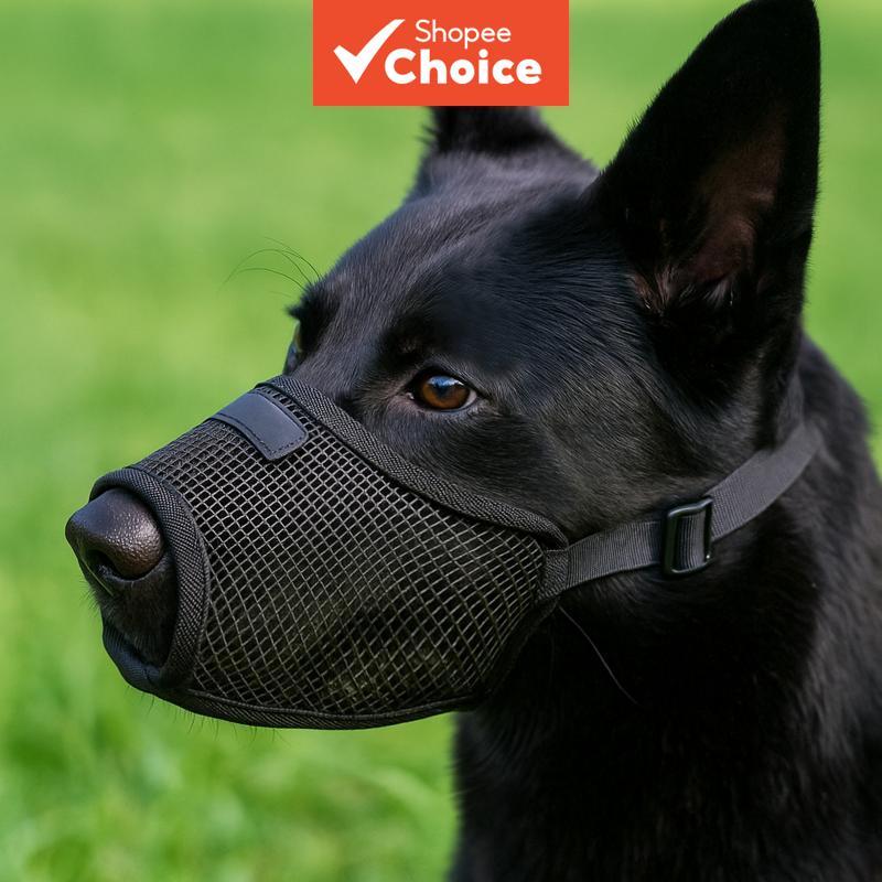 Capa Para Boca De Cachorro 1 Peça , Focinho Anti-Mordida E Latido Cães Pequenos , Médios Grandes