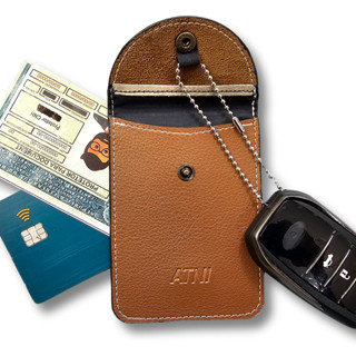 Bolsa Carteira Bloqueia Sinal Chave Carro Faraday Dune RFID Antifurto Anticlonagem Segurança Mini em Oferta na Shopee