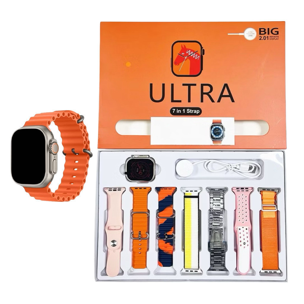 Smartwatch 7 Em 1 Alças 49mm Full Touch Screen Sport  jorge