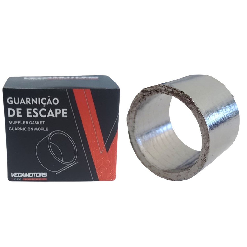 Anel Guarnição Escapamento Bros 160 2025 a 2026, Xre 190 2025 a 2026