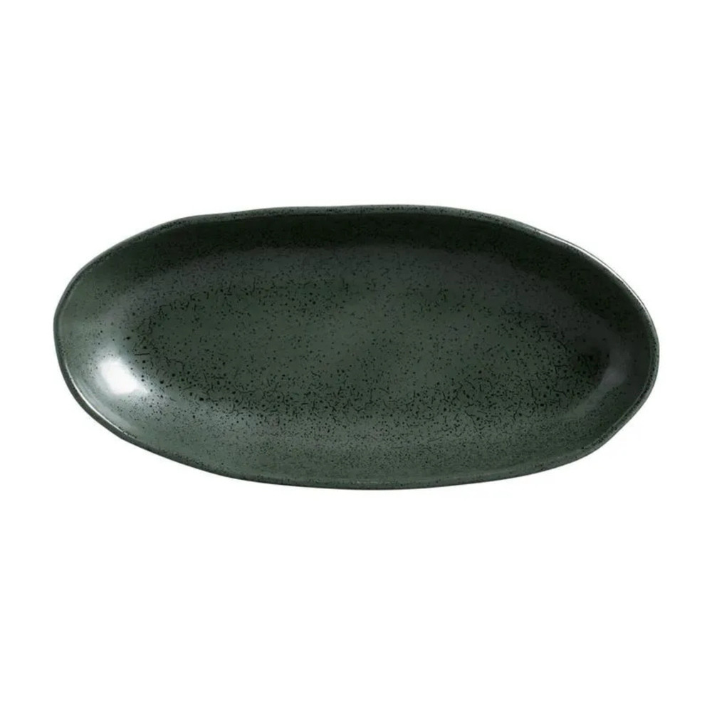Travessa Oval Funda Grande Orgânico Greenery Verde Porto Brasil