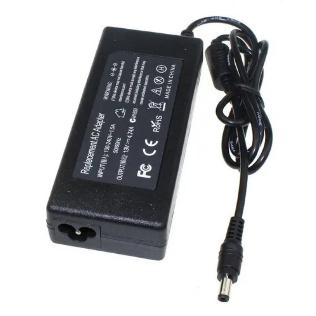 Carregador Notebook 90w 19v 4.74a Positivo Asus STI Bivolt 110/220v 5,5x2,5m