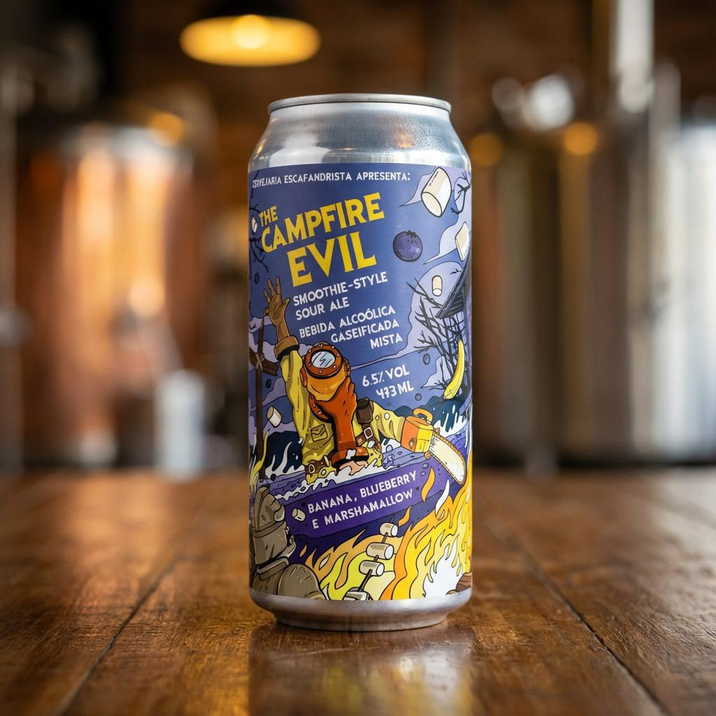 Cerveja Escafandrista - Campfire Evil 2026 em Oferta na Shopee