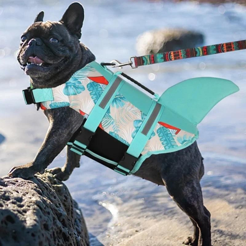 Colete Salva-Vidas Para Animais De Estimação , Fantasia De Cachorro , Verão , Sereia , Roupas De Natação Cães , Esportiv