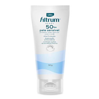 Protetor Solar Filtrum Sensi FPS 50 Pele Sensível Sem Cor 50g em Oferta na Shopee